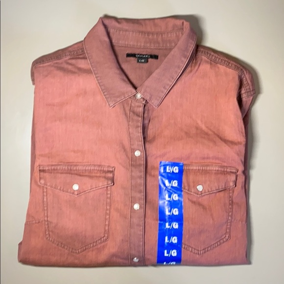 Women’s Tahari Red Denim Jacket - Picture 3 of 3